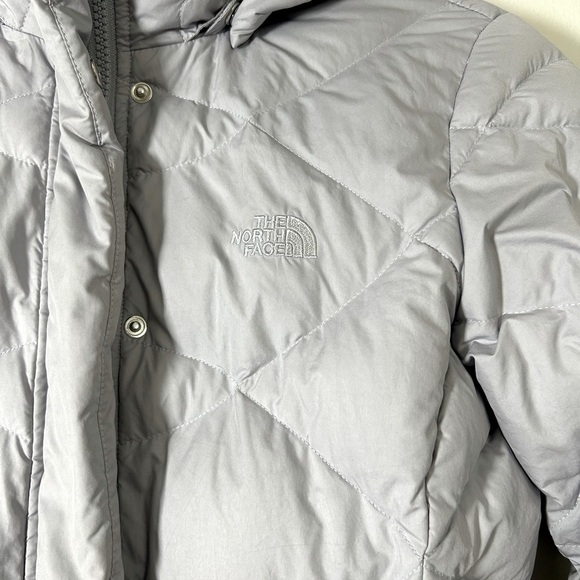 THE NORTH FACE Women's Miss Metro Hooded Water Resistant Down Parka Gray Size XS - Picture 4 of 16